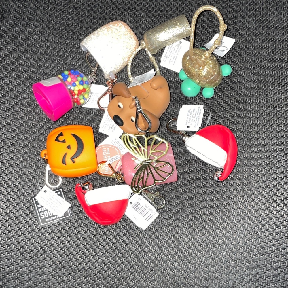 Bath & Body Works Assorted Hand Sanitizer Holders